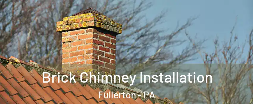  Brick Chimney Installation Fullerton - PA