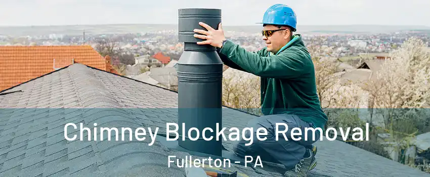  Chimney Blockage Removal Fullerton - PA