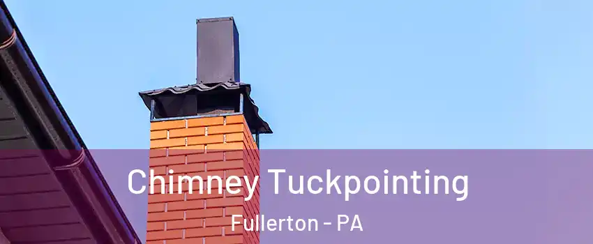  Chimney Tuckpointing Fullerton - PA