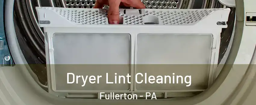  Dryer Lint Cleaning Fullerton - PA