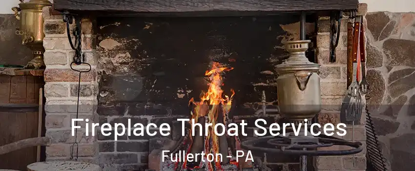  Fireplace Throat Services Fullerton - PA