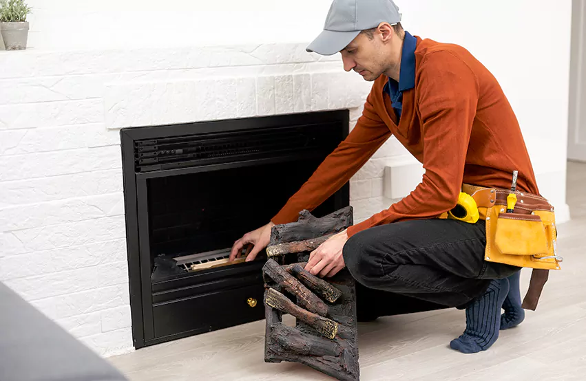 Wood Fireplace Repair in Fullerton, PA