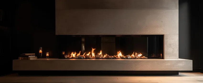 Gas Fireplace Ember Bed Design Services in Fullerton, Pennsylvania