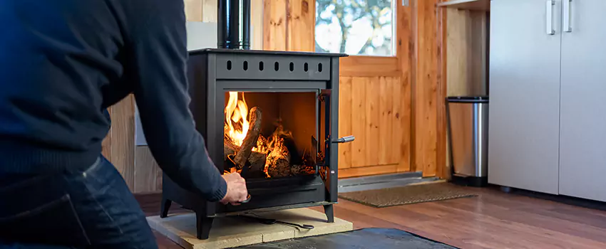 Open Hearth Wood Fireplace Installation in Fullerton, PA